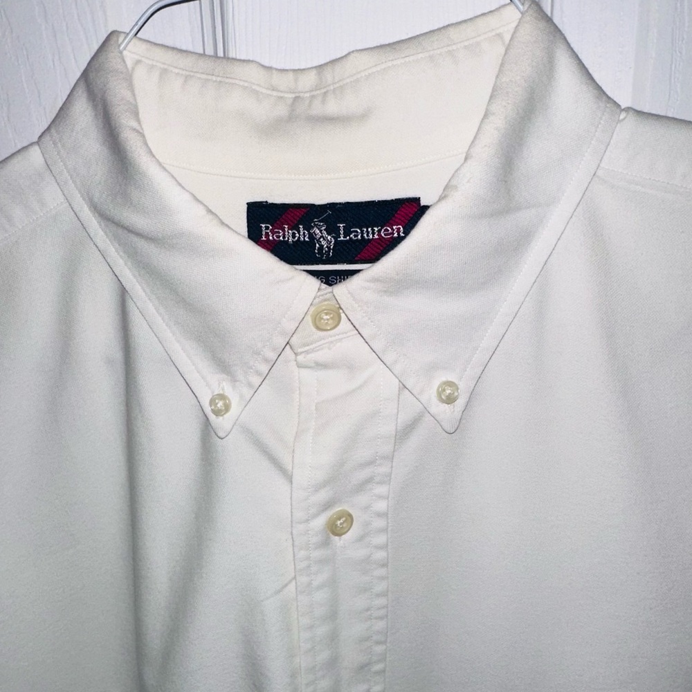 Ralph Lauren Men's Off-White Casual Shirt
